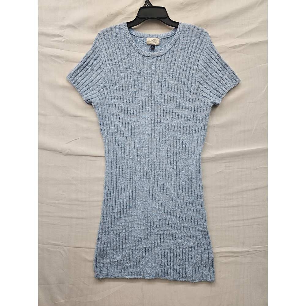 Universal Thread Womens Ribbed Knit Short Sleeve Dress Cotton Blend Size XXL